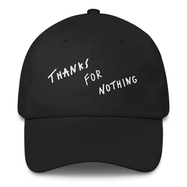 thanks for nothing Dad  hat (black)